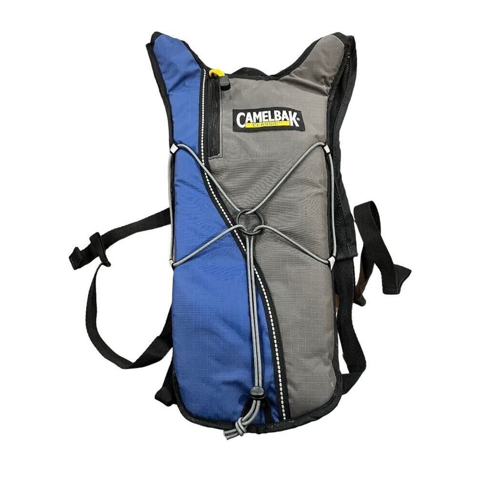 EUC Camelbak Classic Hydration No Bladder Blue Gray 70 OZ